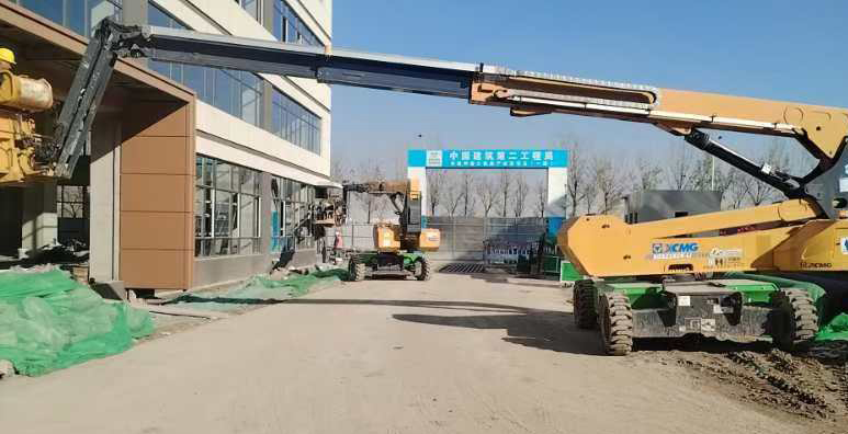徐工XGS22ACK-Li“搭把手”，助力京津冀产业协同发展示范基地崛起